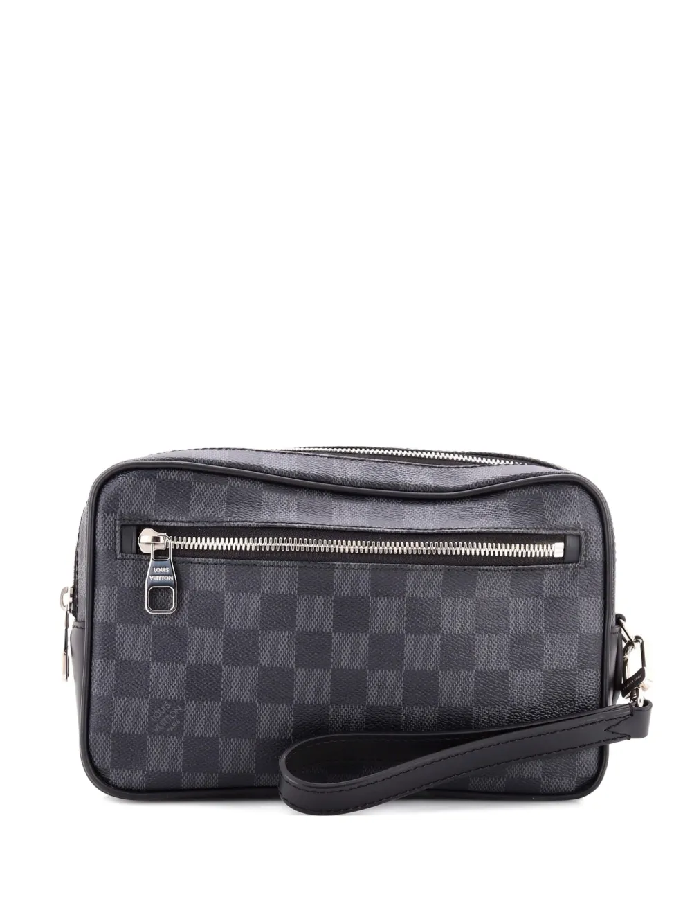 Louis Vuitton Pre-Owned Kasai Damier Graphite clutch bag - Nero