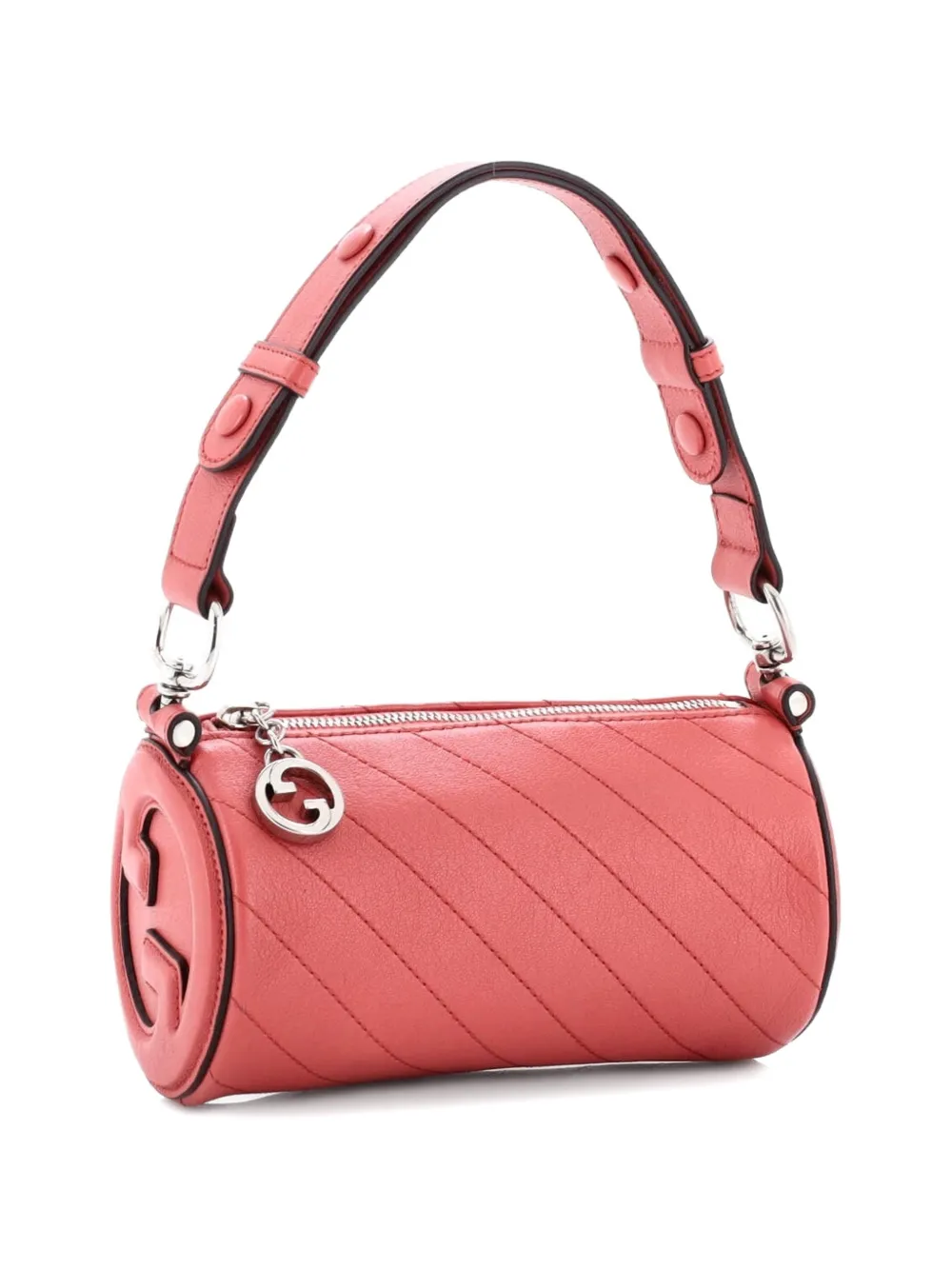 Blondie Diagonal Quilted Leather Mini Shoulder Bag