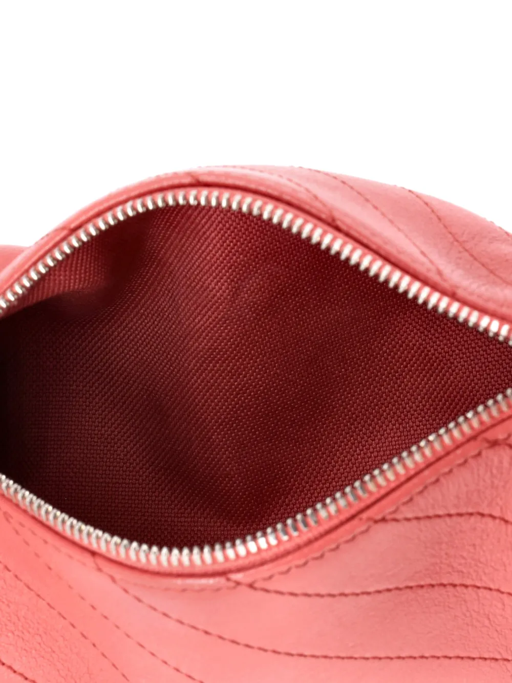Blondie Diagonal Quilted Leather Mini Shoulder Bag