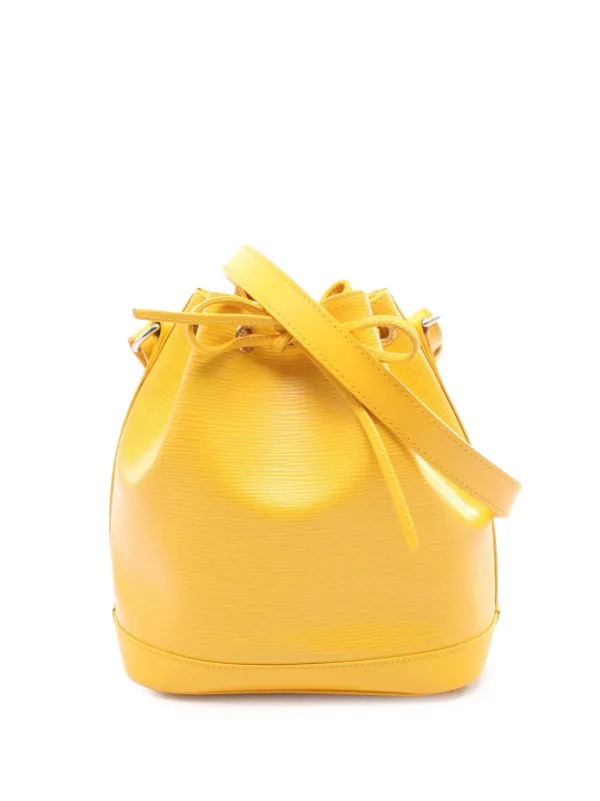 Louis Vuitton Pre-owned 2013 Epi Noe BB Bucket Bag in Yellow