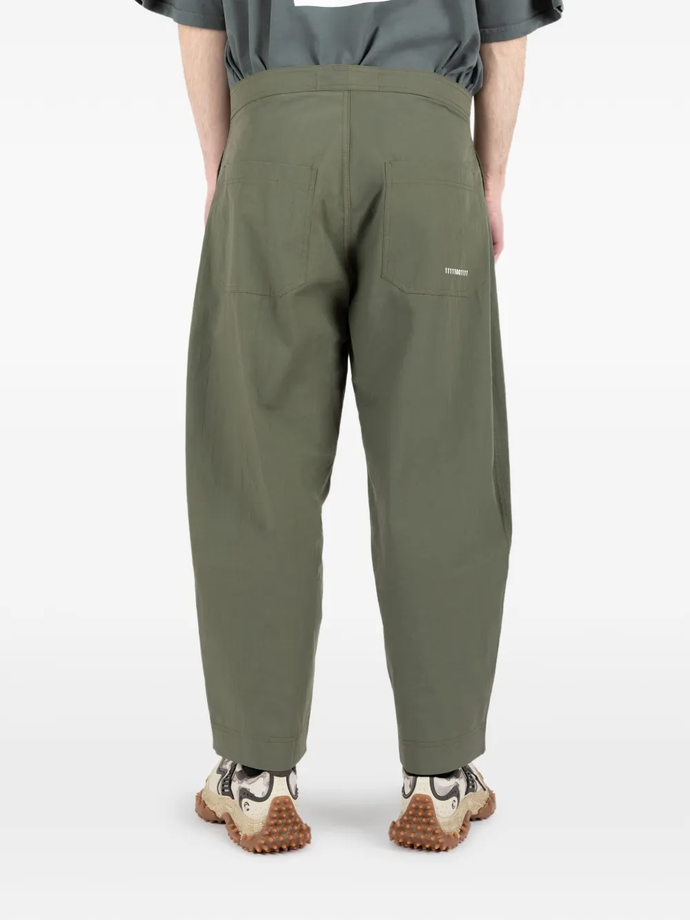 Société Anonyme Hakuba broek met trekkoord Groen