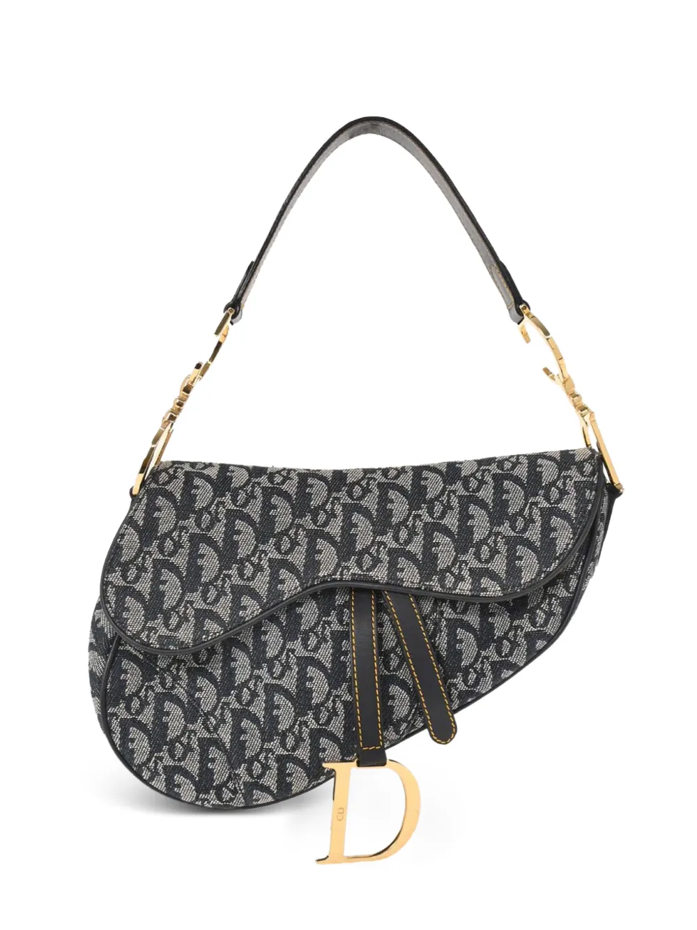 Christian Dior Pre-Owned 2001 Trotter Saddle tote bag - Blau