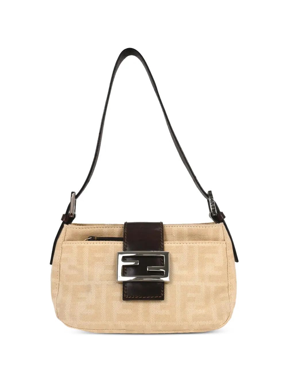 Fendi Pre-Owned Borsa a spalla Baguette 2000 - Toni neutri
