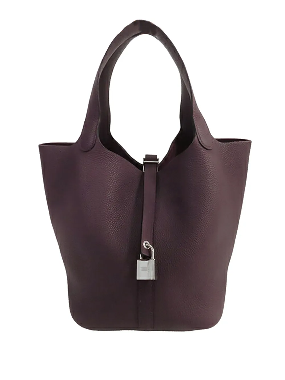 Hermès Pre-Owned Borsa a mano Picotin Lock 22 in pelle Clemence 2022 - Viola