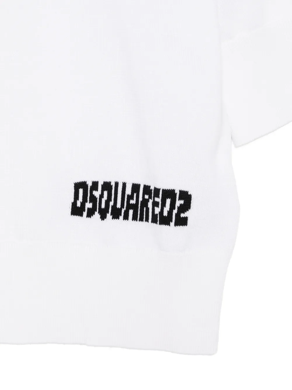 DSQUARED2 KIDS T-shirt met logo Wit