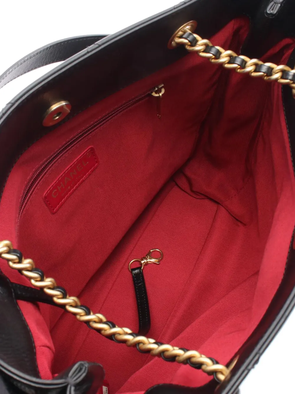 2020 Cc Quilted Lambskin Front Pocket Shopping Tote Satchel