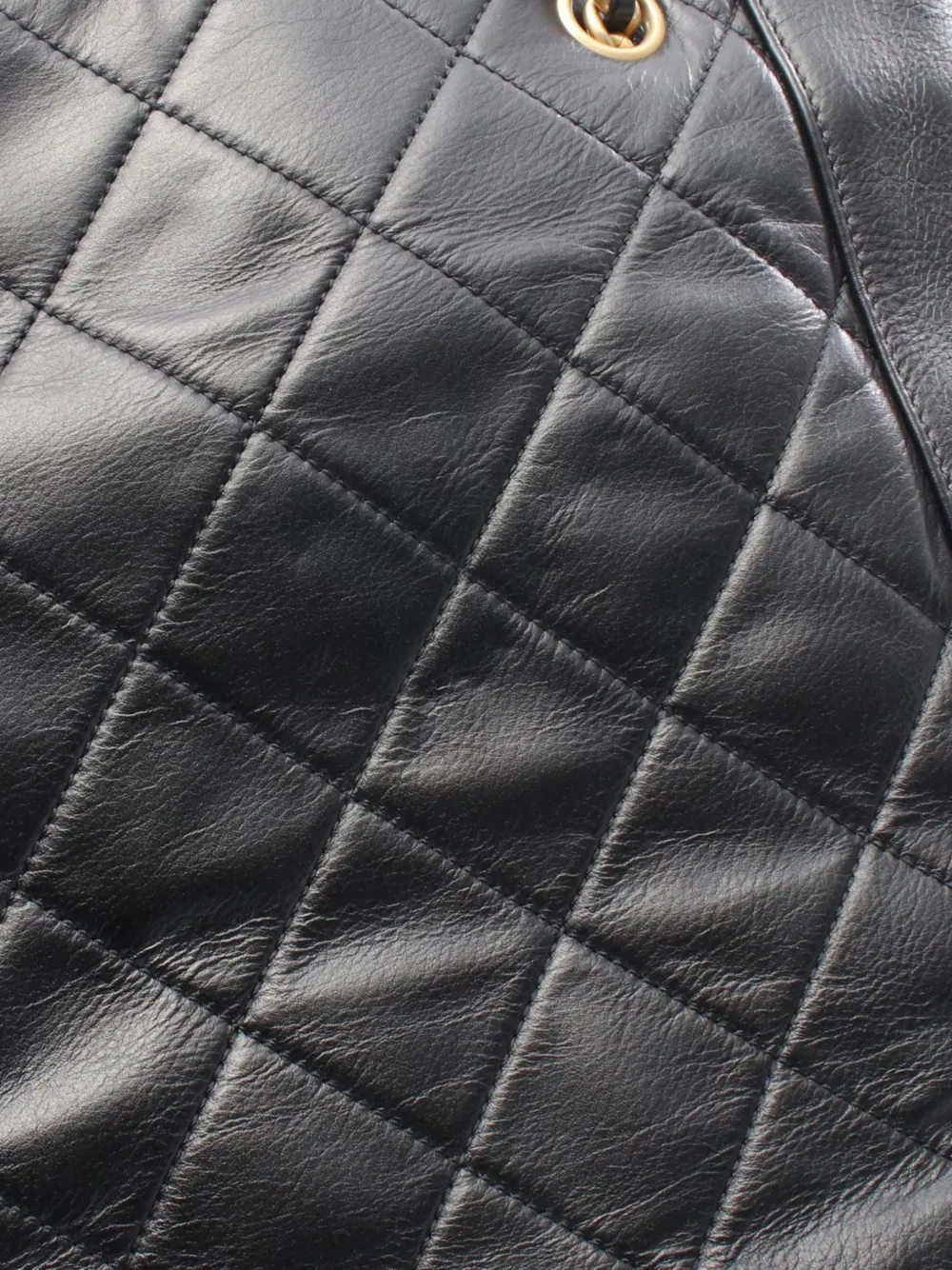 2020 Cc Quilted Lambskin Front Pocket Shopping Tote Satchel