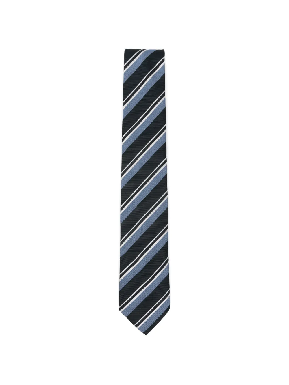 BOSS striped tie - Nero