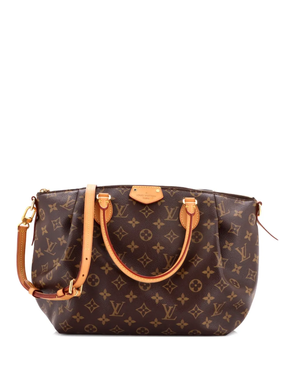 Louis Vuitton Pre-Owned Turenne Handbag Monogram Canvas MM satchel - Marrone