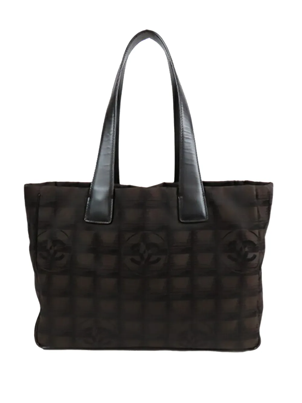 CHANEL Pre-Owned 2004-2005 New Travel Line Nylon tote bag - Marrone