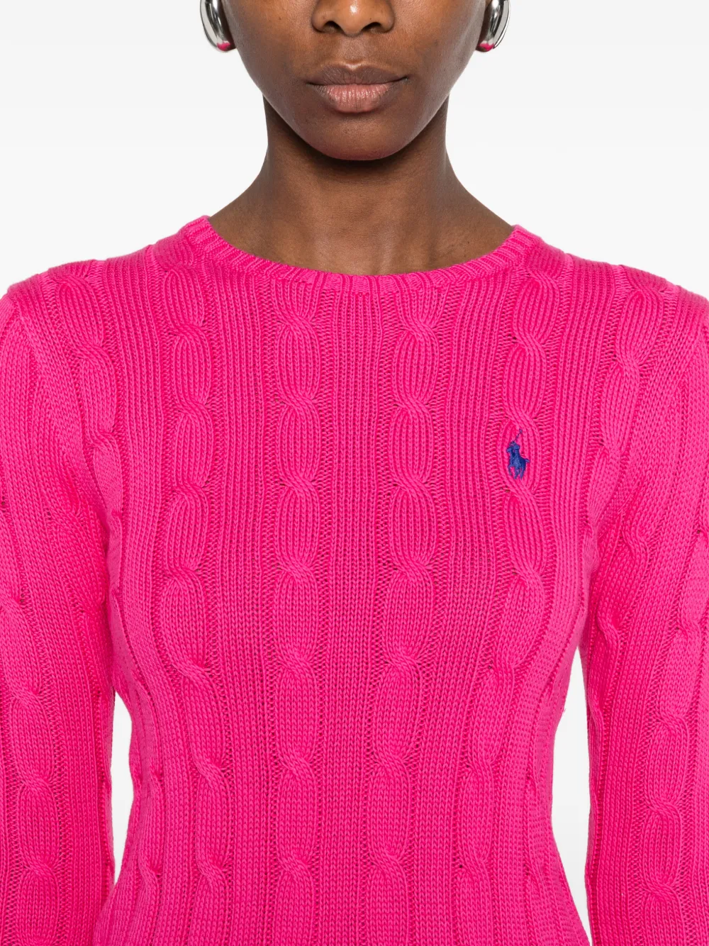 Polo Ralph Lauren Kabelgebreide trui Roze