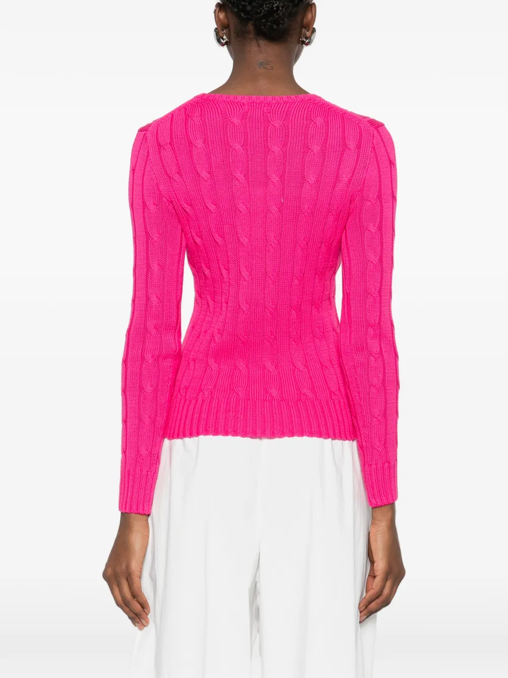 Polo Ralph Lauren Kabelgebreide trui Roze