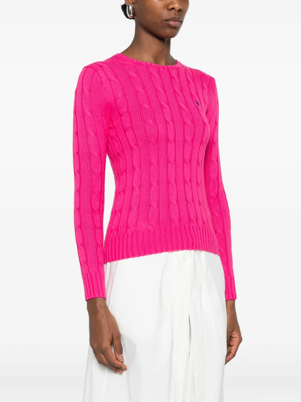 Polo Ralph Lauren Kabelgebreide trui Roze
