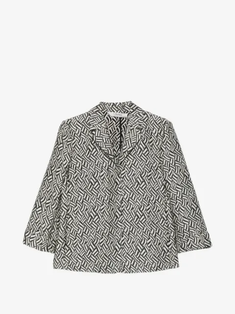 'S Max Mara Lira jacquard patterned blazer