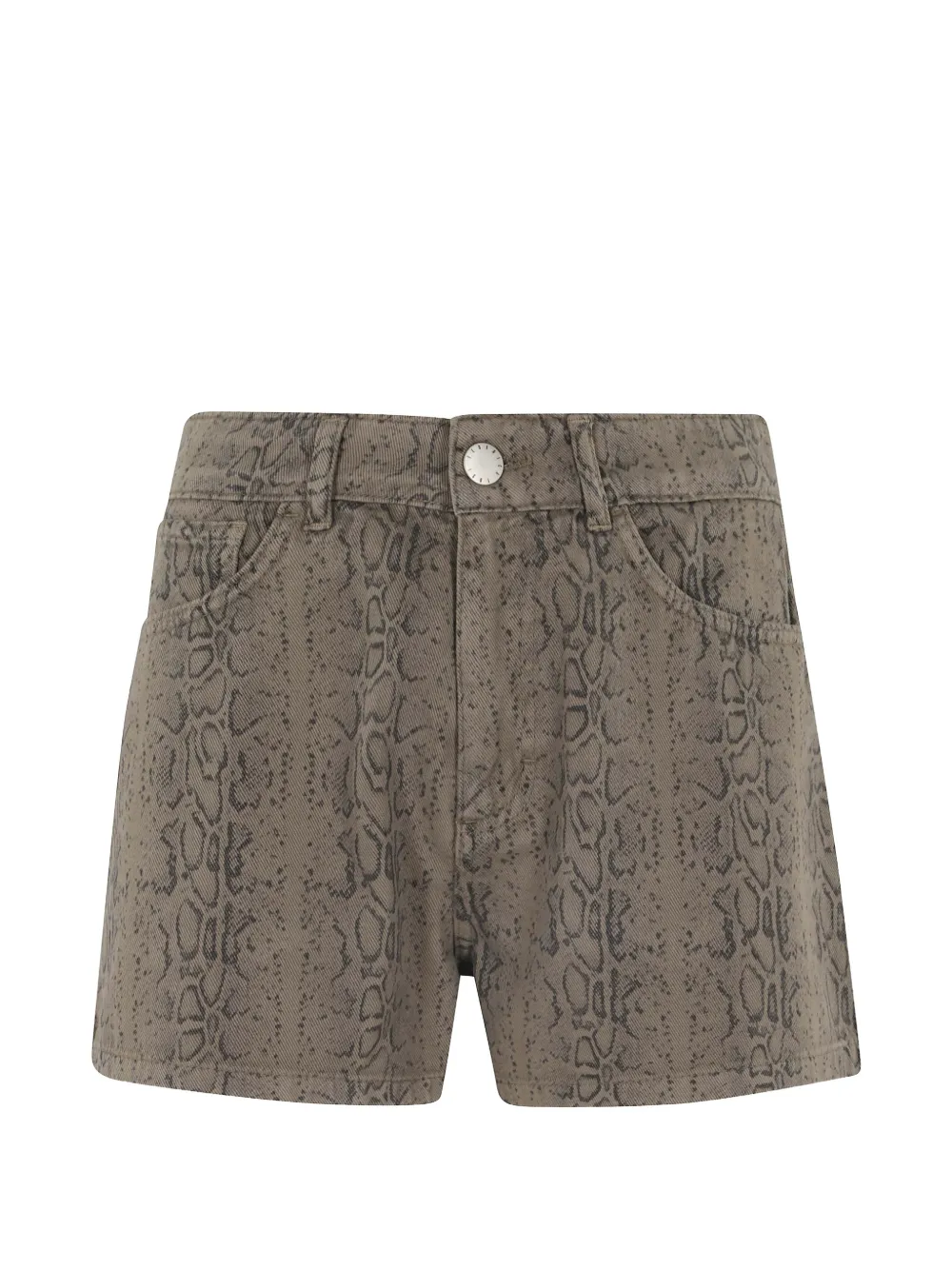 Federica Tosi graphic-print shorts - Toni neutri