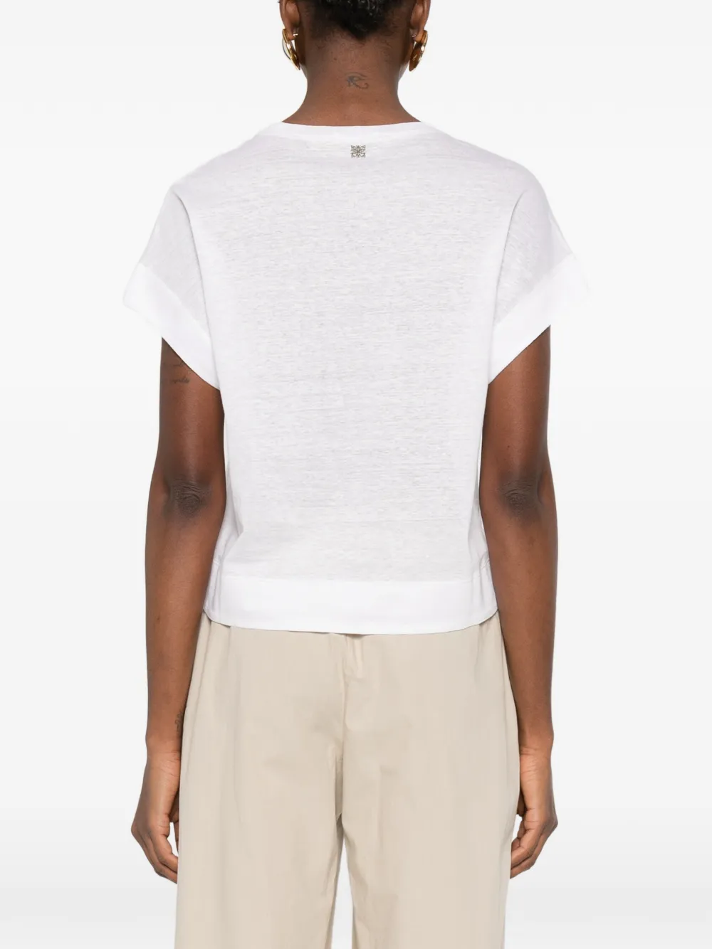 Floral-Print Round-Neck T-Shirt
