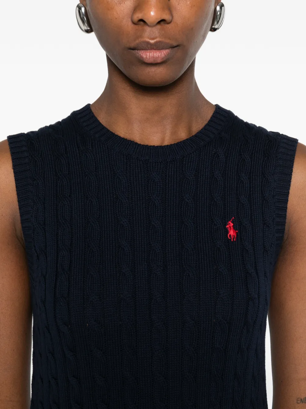 Polo Ralph Lauren Kabelgebreide trui Blauw