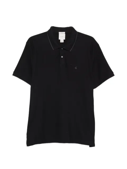 Calvin Klein playera tipo polo con logo