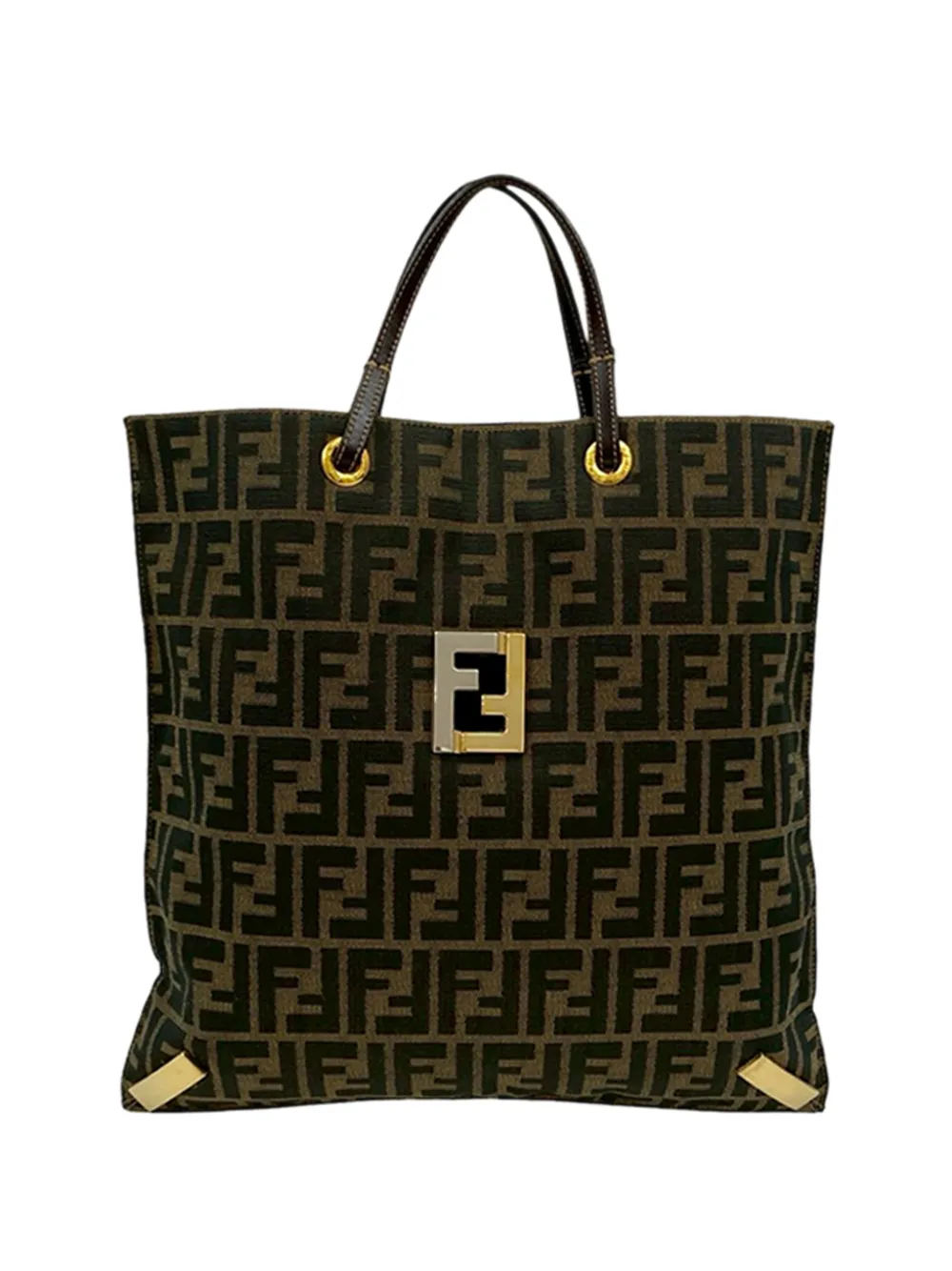 Fendi Pre-Owned 20th Century Zucca Canvas tote bag - Marrone