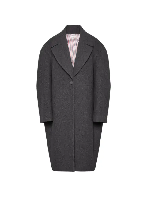 Thom Browne Melton cocoon coat