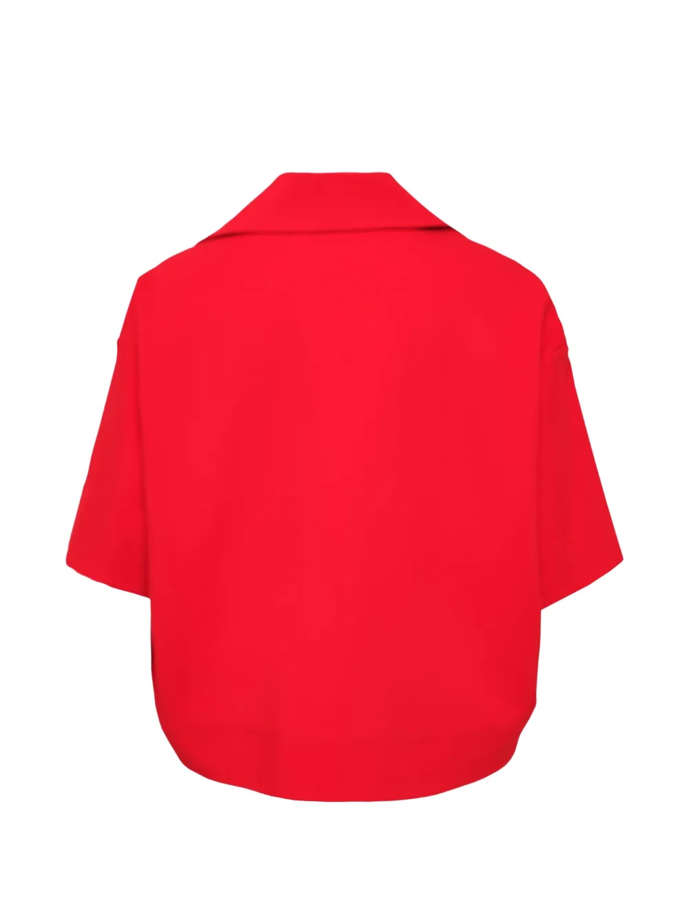  Jil Sander Short-sleeved Crepe T-shirt - Red 
