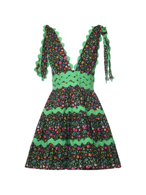 Celia B Cheli adjustable-strap mini dress