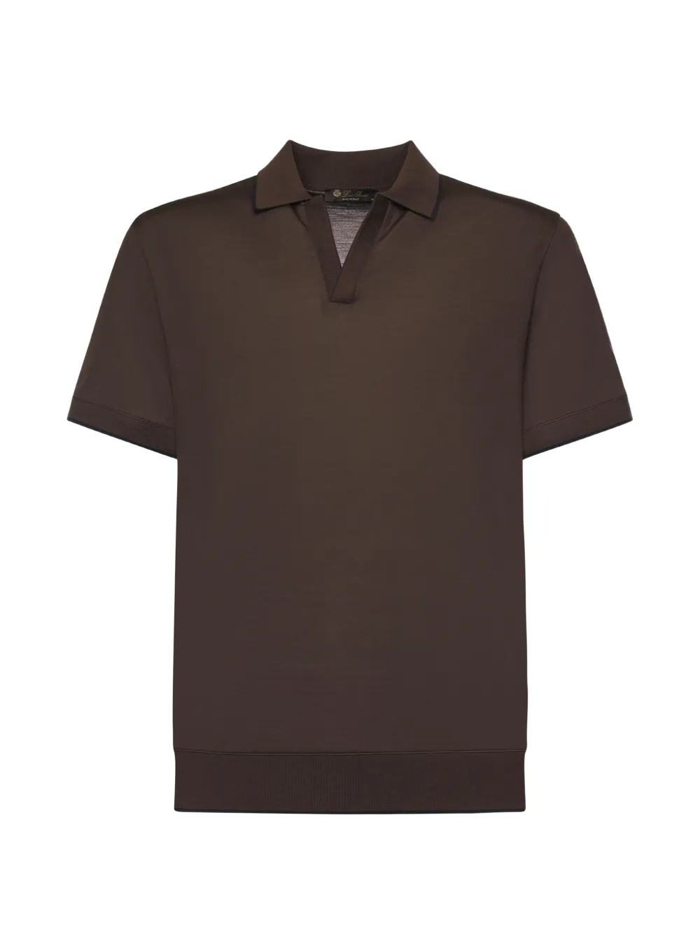 Loro Piana Waitaki V-neck T-shirt - Marrone