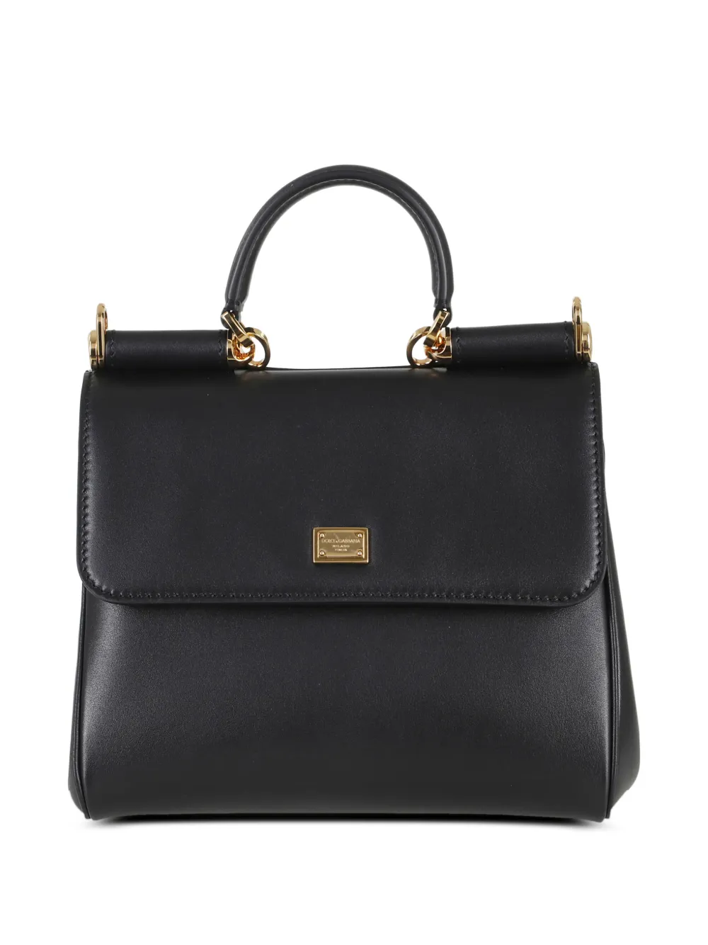 Dolce & Gabbana My Sicily leather tote bag - Nero