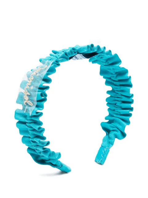 Mi Mi Sol ruffled-effect headband