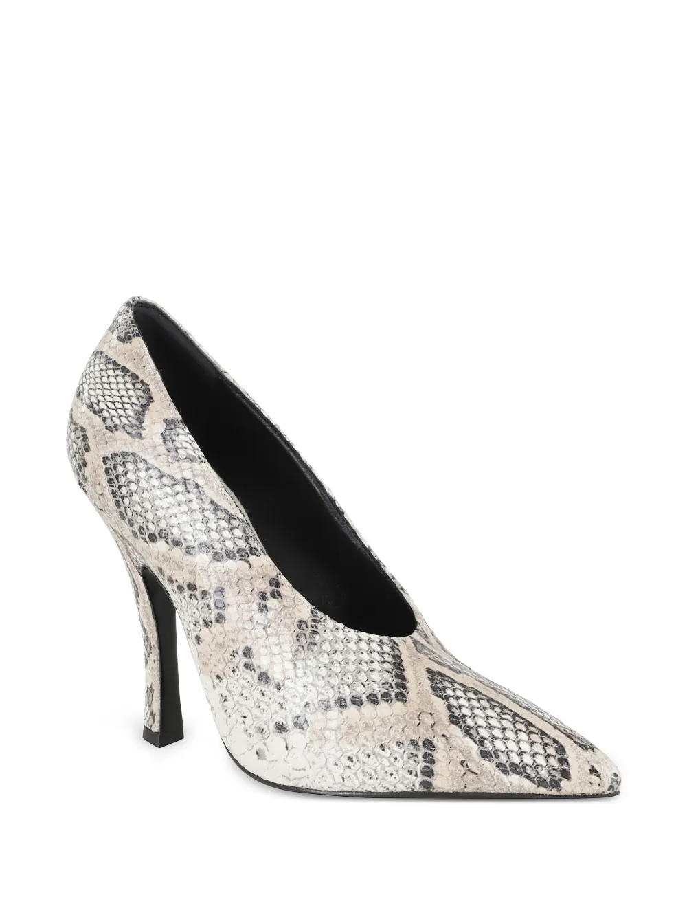 Magda Butrym Pumps met slangen-effect Beige