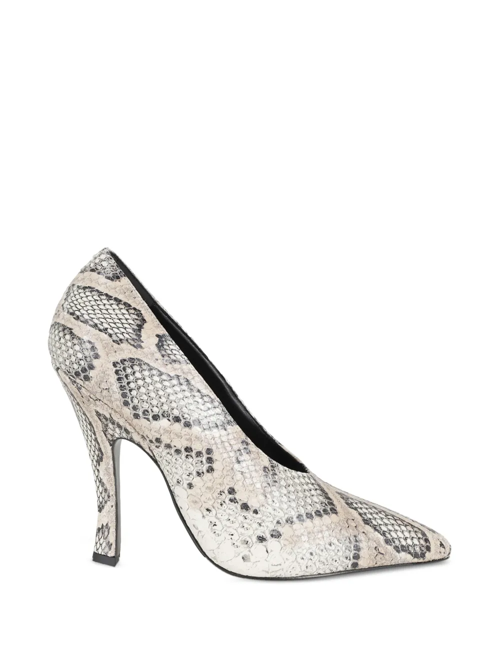 Magda Butrym Pumps met slangen-effect Beige