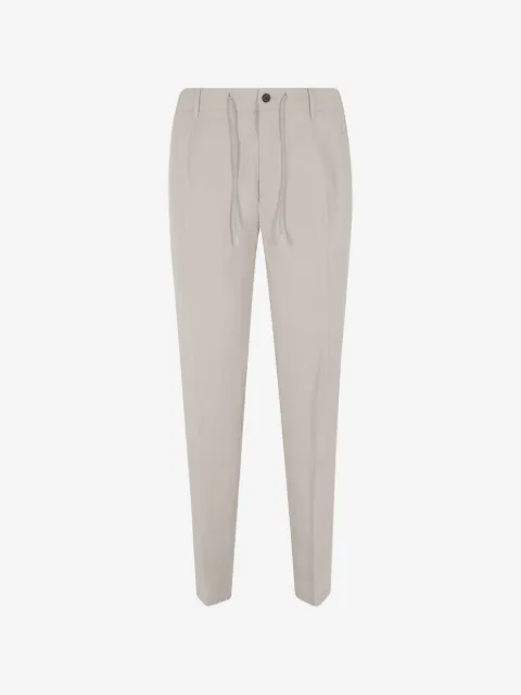 Eleventy drawstring-waist trousers
