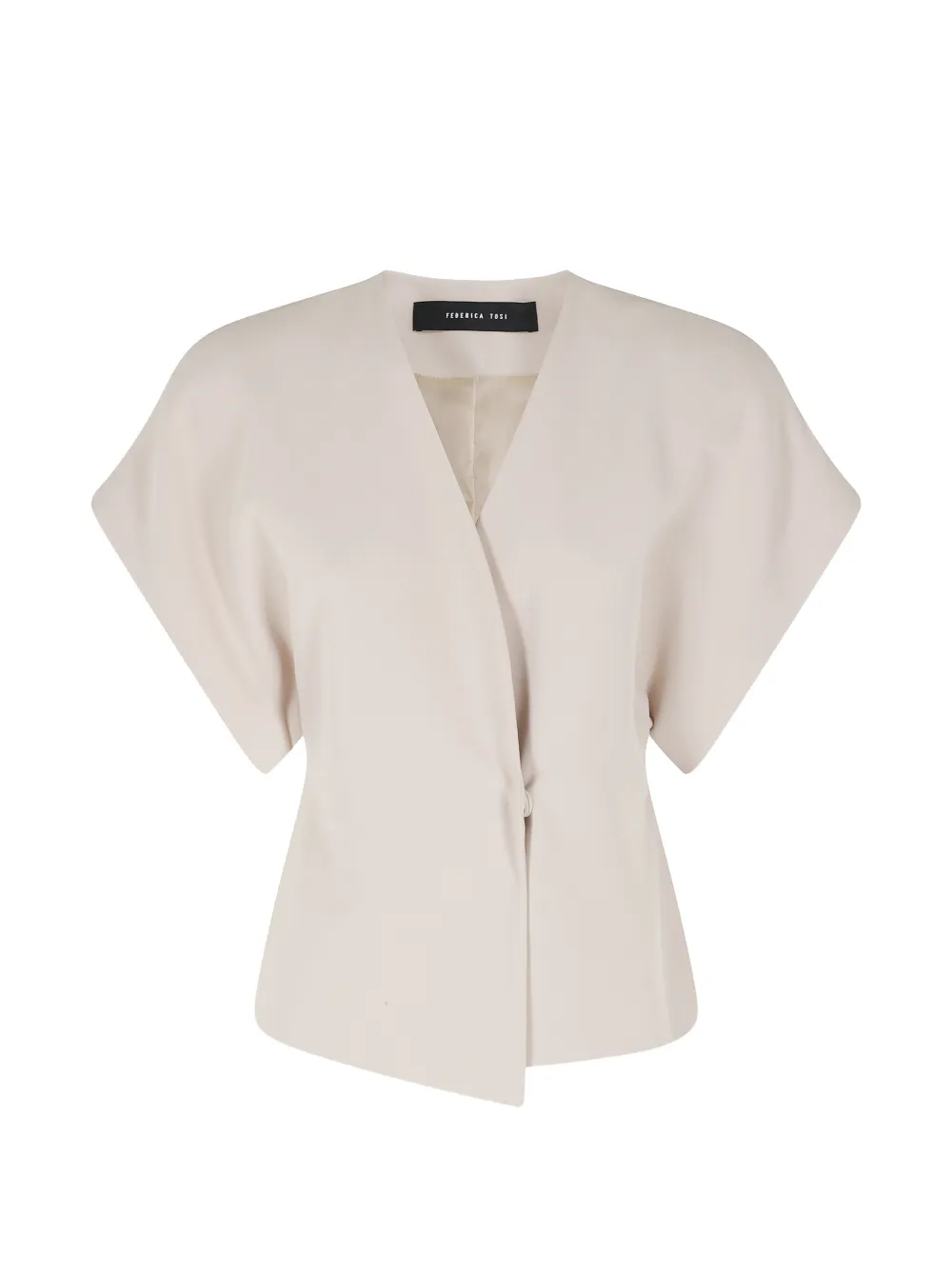 Federica Tosi kimono-style jacket - Toni neutri