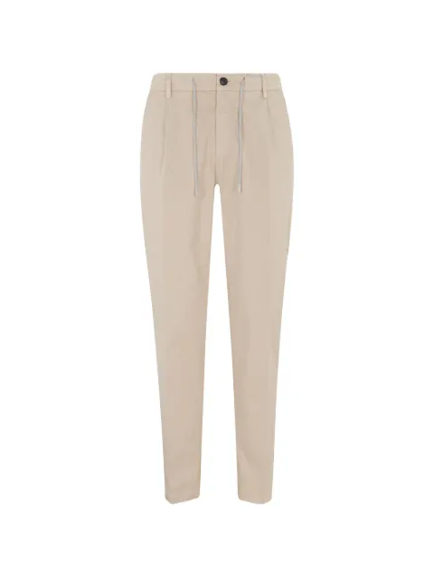 Eleventy drawstring-waist trousers