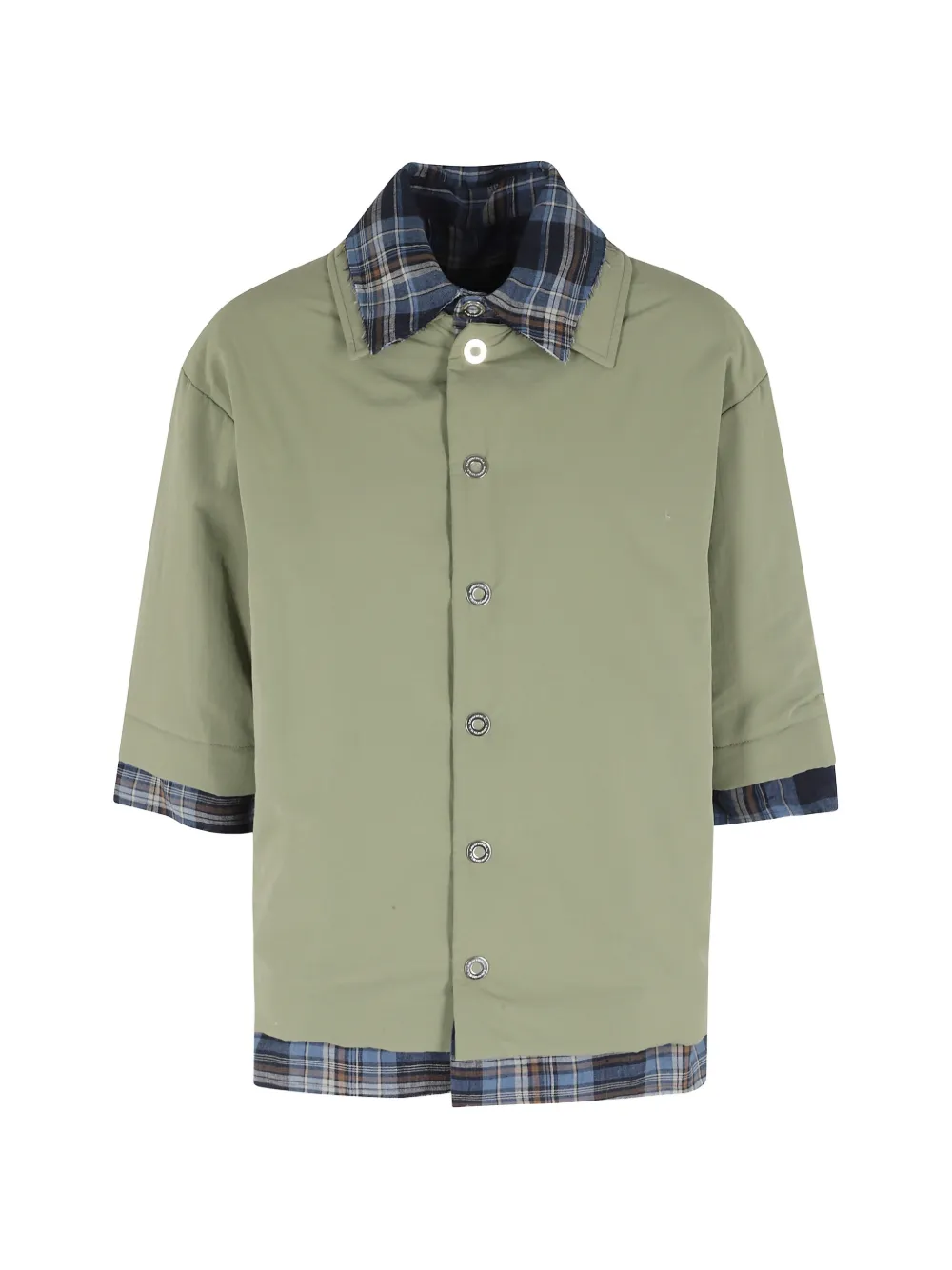 MARBELL Peggy overshirt - Verde