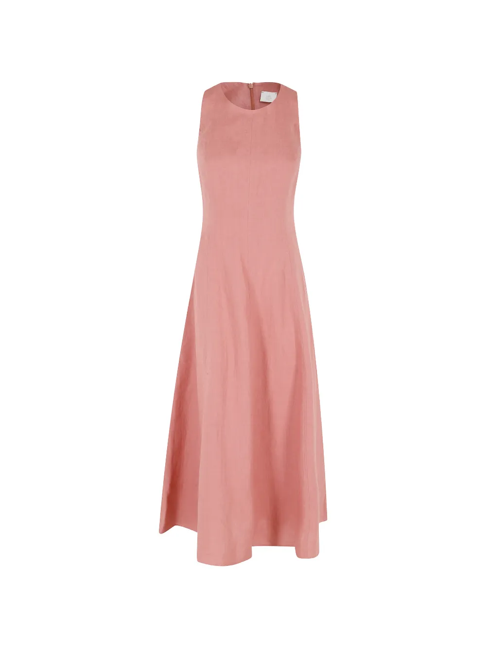 Eleventy crew-neck maxi dress - Rosa