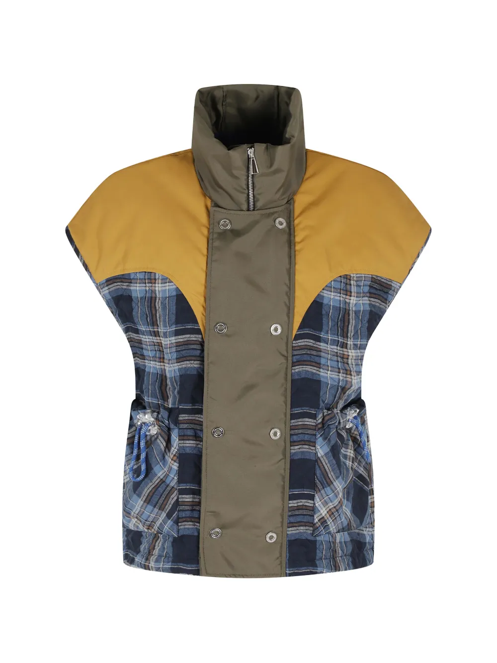 MARBELL buttoned gilet - Blu