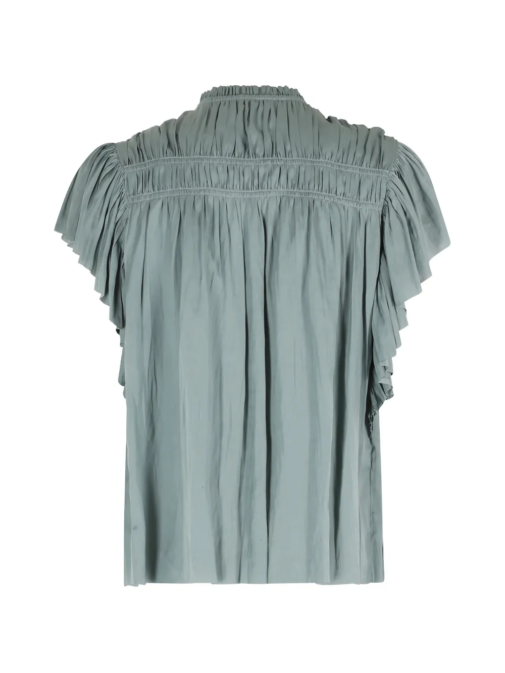  Ulla Johnson V-neck Blouse - Blue 