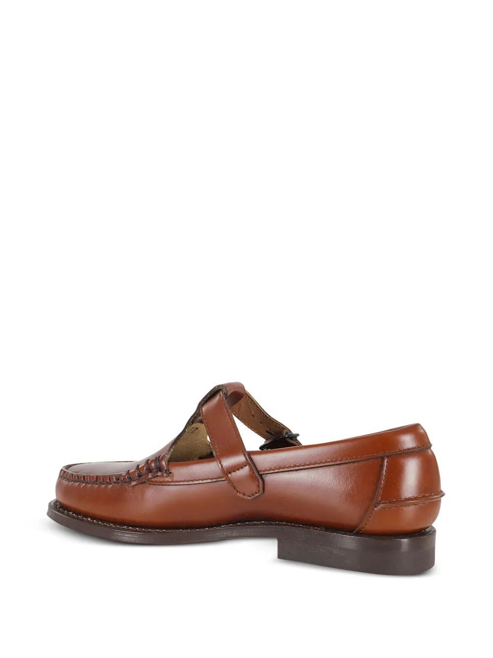 Hereu Alber leren loafers Bruin