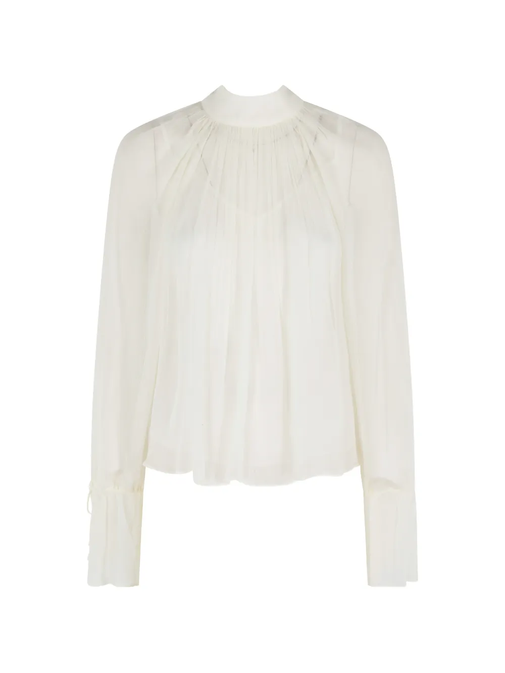 STAUD Top a collo alto - Bianco
