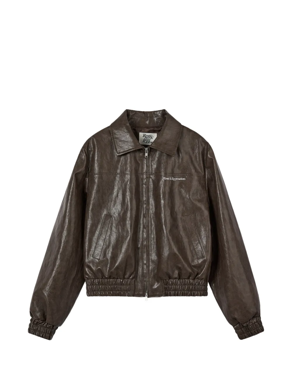 Rest&Recreation zipped jacket - Marrone