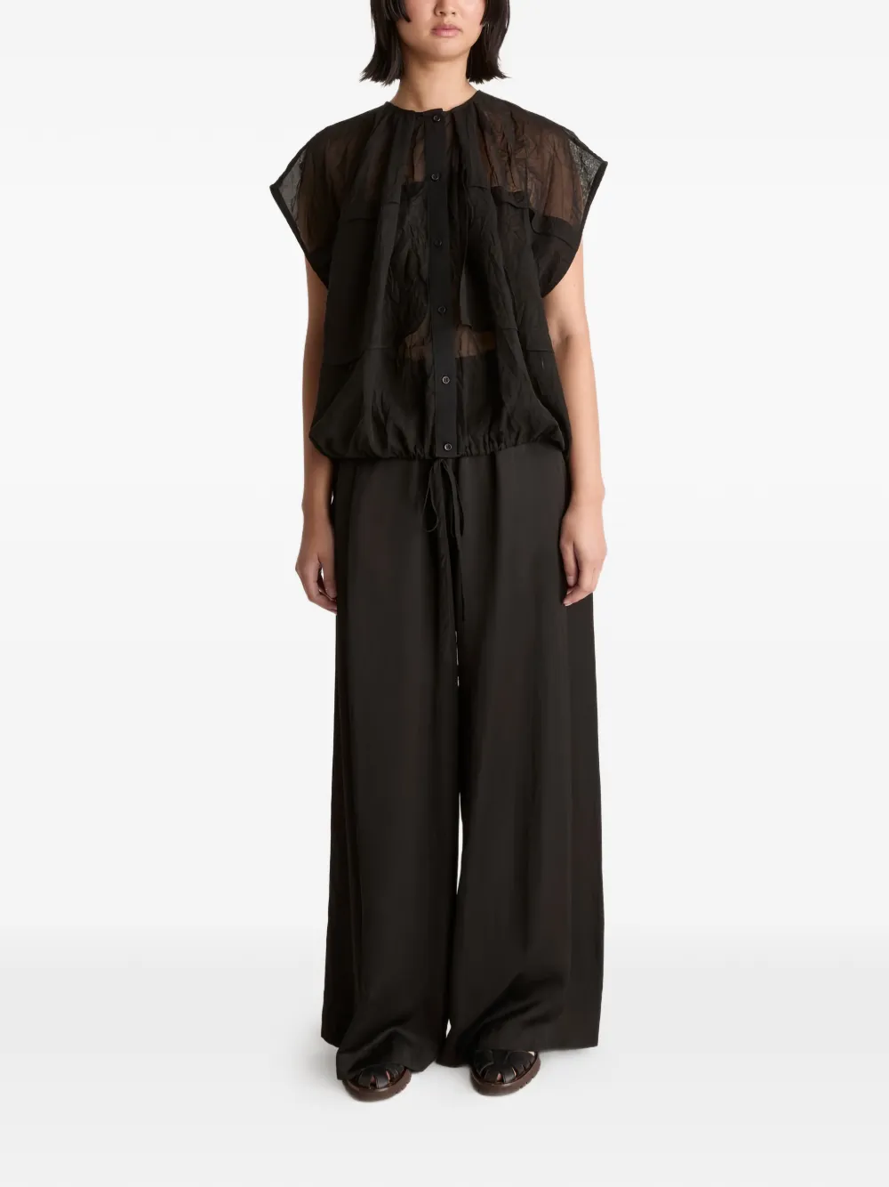 Aida Wide-Leg Trousers
