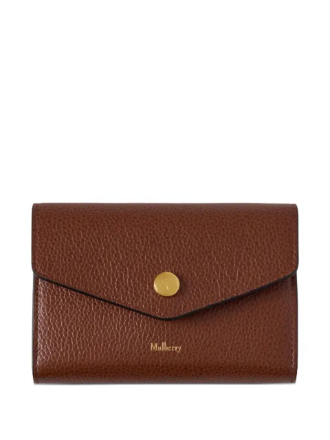 Mulberry press-stud wallet
