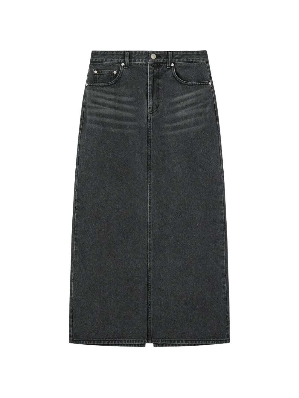 Rest&Recreation rear pockets maxi skirt - Nero