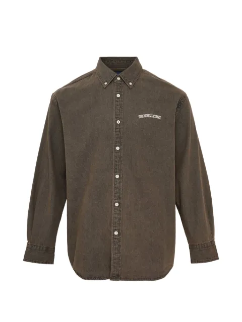 This Is Never That washed denim shirt