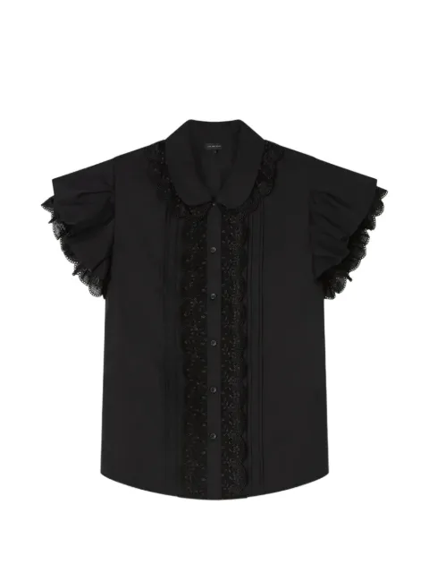 Lee Mathews Tari ruffled lace shirt