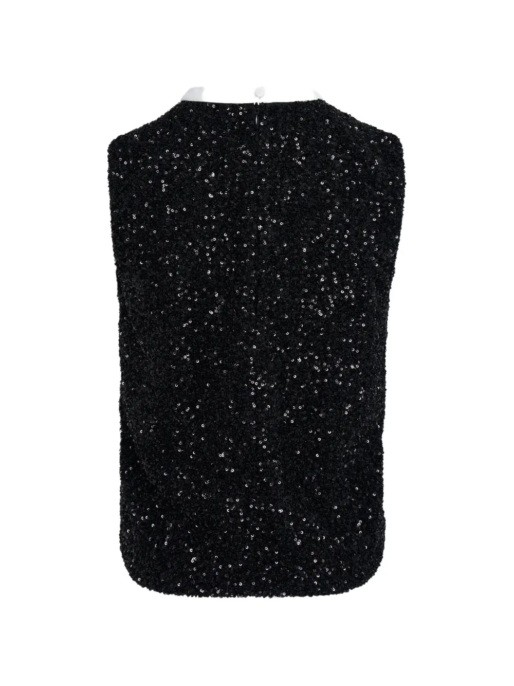 Sequins Sleeveless Top