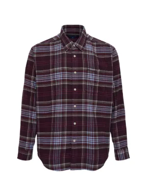 A BATHING APE® チェック シャツ | オレンジ | FARFETCH JP