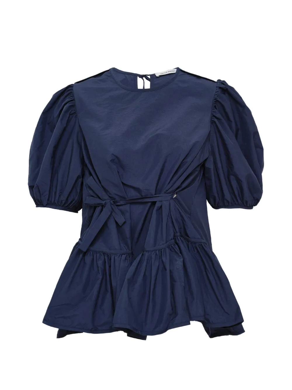 Cecilie Bahnsen Bale puff-sleeve blouse - Blu