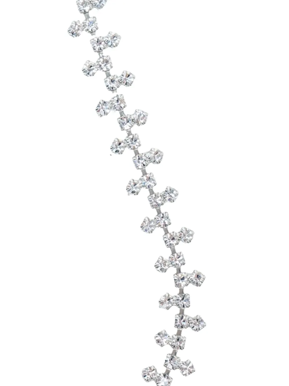  Nº21 Crystal-embellished Necklace - Silver 